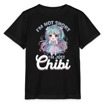 Anime Chibi Kawaii - T-shirt bio MINI CREATOR Stanley/Stella Enfant - noir - Devant - Mikhail (115cm)