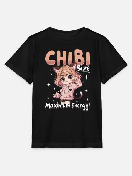Anime Chibi Kawaii - Stanley/Stella Kinder T-Shirt MINI CREATOR  - Schwarz