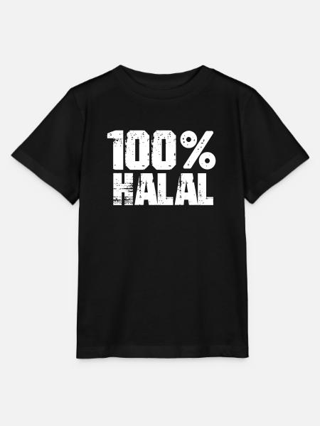 100 Prozent Halal - Stanley/Stella Kinder T-Shirt MINI CREATOR - Schwarz