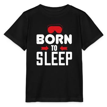 Né pour dormir 01 - T-shirt bio MINI CREATOR Stanley/Stella Enfant - noir - Devant - Mikhail (115cm)