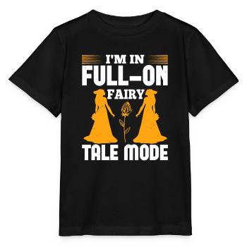 Ich bin voll im Märchenmodus - Stanley/Stella Kinder T-Shirt MINI CREATOR  - Schwarz - Vorne - Mikhail (115cm)