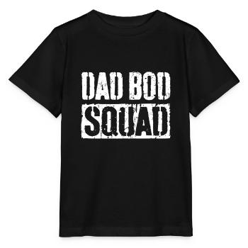 Mens Dad Bod Squad | Father's Day - Stanley/Stella MINI CREATOR Kids’ T-Shirt - black - Front - Mikhail (115cm)