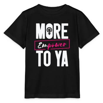 Feminismus Feminismus Frauen Gleichberechtigung - Stanley/Stella Kinder T-Shirt MINI CREATOR  - Schwarz - Vorne - Mikhail (115cm)