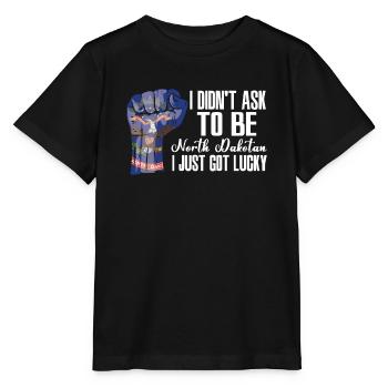 Dakota du Nord Américain U.S. Patriot USA Cultivé - T-shirt bio MINI CREATOR Stanley/Stella Enfant - noir - Devant - Mikhail (115cm)