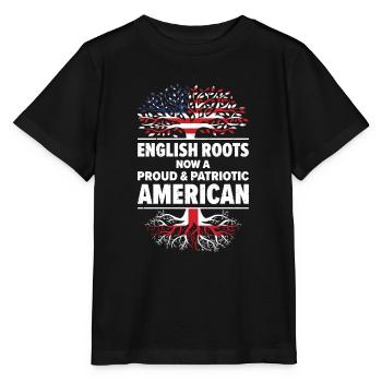 Lieu de naissance : Anglais, Angleterre, Américain, États-Unis - T-shirt bio MINI CREATOR Stanley/Stella Enfant - noir - Devant - Mikhail (115cm)