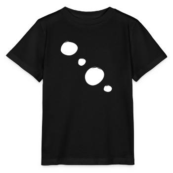 Shapes Circles Circle Symbol - Stanley/Stella MINI CREATOR Kids’ T-Shirt - black - Front - Mikhail (115cm)