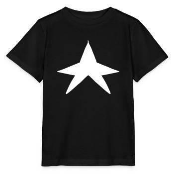 Symbole de l’étoile de forme - T-shirt bio MINI CREATOR Stanley/Stella Enfant - noir - Devant - Mikhail (115cm)