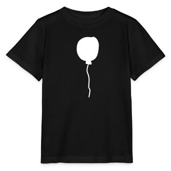 luftballon ballon symbol form - Stanley/Stella Kinder T-Shirt MINI CREATOR  - Schwarz - Vorne - Mikhail (115cm)