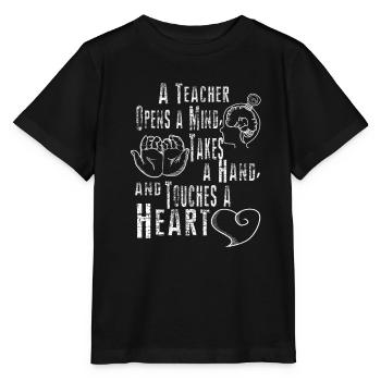 Teacher Teacher School Teaching Teacher Teacher - Stanley/Stella MINI CREATOR Kids’ T-Shirt - black - Front - Mikhail (115cm)