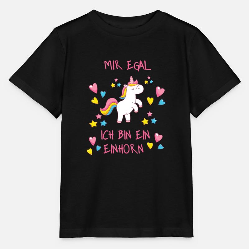 Mir egal - Stanley/Stella Kinder T-Shirt MINI CREATOR  - Schwarz