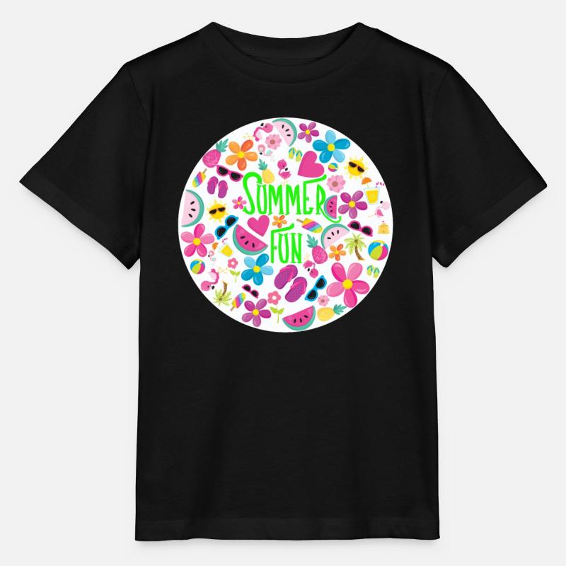 Summer Fun - Stanley/Stella Kinder T-Shirt MINI CREATOR  - Schwarz