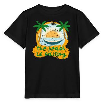 Sommer Spruch - Stanley/Stella Kinder T-Shirt MINI CREATOR  - Schwarz - Vorne - Mikhail (115cm)