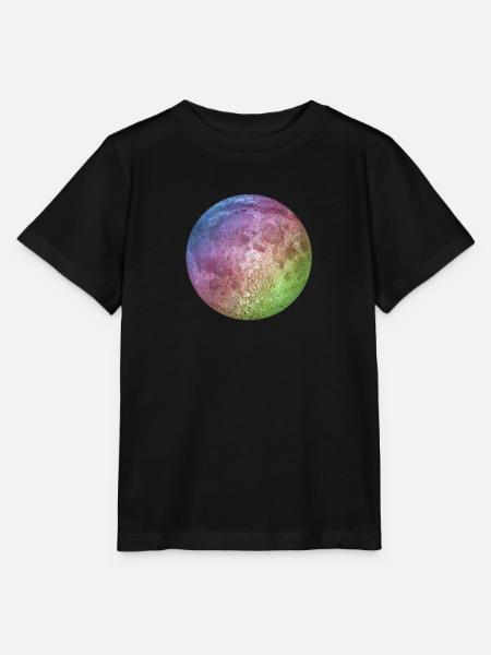 Vollmond - Stanley/Stella Kinder T-Shirt MINI CREATOR - Schwarz