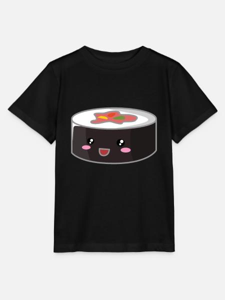 Sushi Roll / Reis / Japan - Stanley/Stella Kinder T-Shirt MINI CREATOR - Schwarz