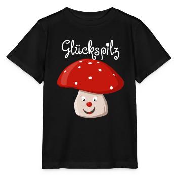 Glückspilz - Stanley/Stella Kinder T-Shirt MINI CREATOR  - Schwarz - Vorne - Mikhail (115cm)