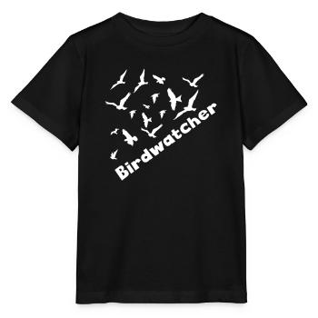 Idée cadeau ornithologue ornithologue ornithologue - T-shirt bio MINI CREATOR Stanley/Stella Enfant - noir - Devant - Mikhail (115cm)