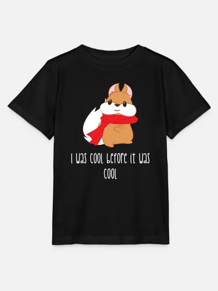Eichhörnchen - Cool - Eichkätzchen - Geschenk - Stanley/Stella Kinder T-Shirt MINI CREATOR  - Schwarz