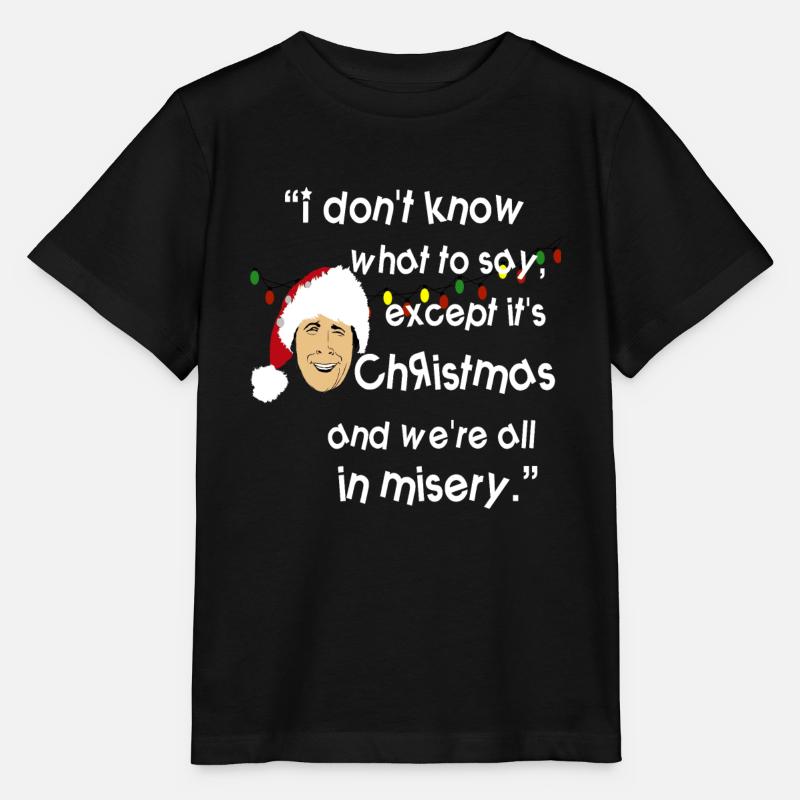 Clark Griswold Sagesse - T-shirt bio MINI CREATOR Stanley/Stella Enfant - noir