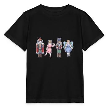 Casse-noisette chiffres casse-noisette classique - T-shirt bio MINI CREATOR Stanley/Stella Enfant - noir - Devant - Mikhail (115cm)