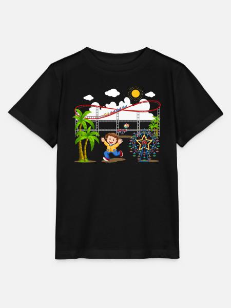 Freizeitpark - Stanley/Stella Kinder T-Shirt MINI CREATOR - Schwarz
