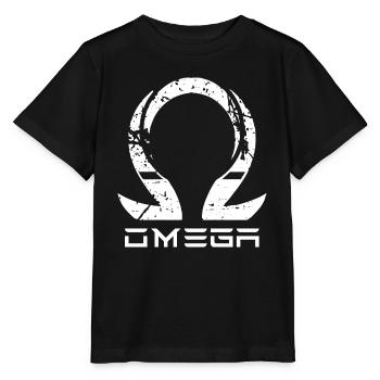 Omega 1 - Stanley/Stella Kinder T-Shirt MINI CREATOR  - Schwarz - Vorne - Mikhail (115cm)