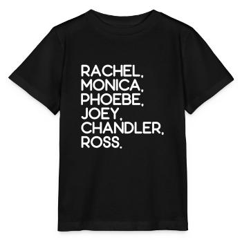 Rachel Joey Monica Ross Phoebe Chandler - Stanley/Stella MINI CREATOR Kids’ T-Shirt - black - Front - Mikhail (115cm)