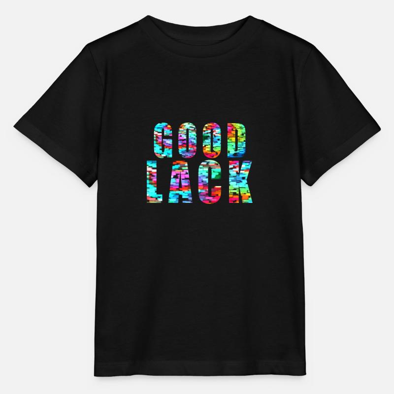 GOOD LACK - Vernurage - T-shirt bio MINI CREATOR Stanley/Stella Enfant - noir