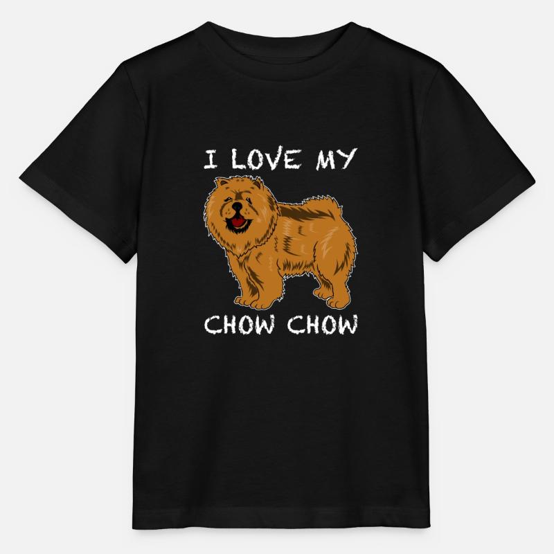 Chow Chow - T-shirt bio MINI CREATOR Stanley/Stella Enfant - noir