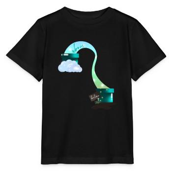 Contraste au-dessus et au-dessous du ciel - T-shirt bio MINI CREATOR Stanley/Stella Enfant - noir - Devant - Mikhail (115cm)