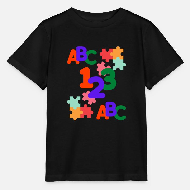 ABC - Stanley/Stella Kinder T-Shirt MINI CREATOR - Schwarz