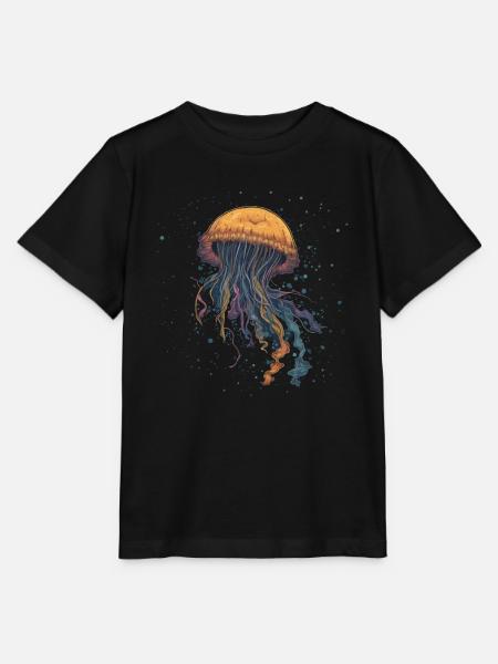 Qualle - Stanley/Stella Kinder T-Shirt MINI CREATOR  - Schwarz