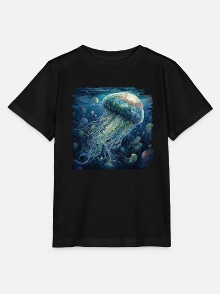 Qualle - Stanley/Stella Kinder T-Shirt MINI CREATOR - Schwarz