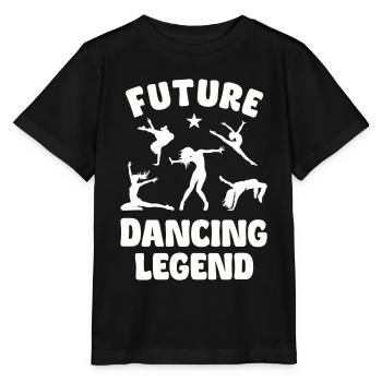 Future Dancing Legend - T-shirt bio MINI CREATOR Stanley/Stella Enfant - noir - Devant - Mikhail (115cm)