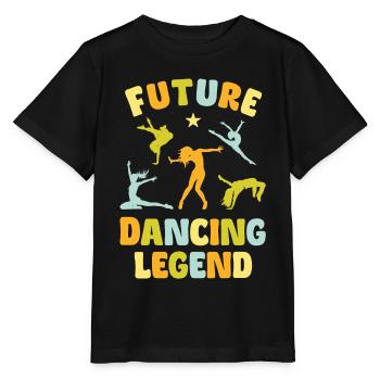 Future Dancing Legend - T-shirt bio MINI CREATOR Stanley/Stella Enfant - noir - Devant - Mikhail (115cm)