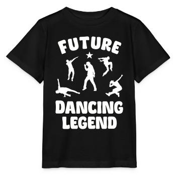Future Dancing Legend - T-shirt bio MINI CREATOR Stanley/Stella Enfant - noir - Devant - Mikhail (115cm)