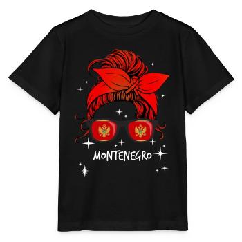 Montenegro - Stanley/Stella MINI CREATOR Kids’ T-Shirt - black - Front - Mikhail (115cm)