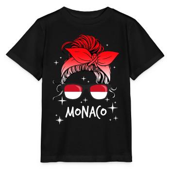 Monaco - T-shirt bio MINI CREATOR Stanley/Stella Enfant - noir - Devant - Mikhail (115cm)