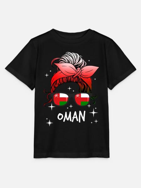 Oman - Stanley/Stella Kinder T-Shirt MINI CREATOR - Schwarz