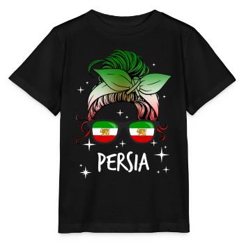 Perse - T-shirt bio MINI CREATOR Stanley/Stella Enfant - noir - Devant - Mikhail (115cm)