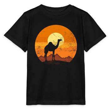 Camel - Stanley/Stella MINI CREATOR Kids’ T-Shirt - black - Front - Mikhail (115cm)
