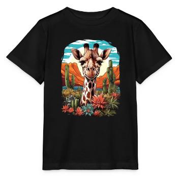 Chameau - T-shirt bio MINI CREATOR Stanley/Stella Enfant - noir - Devant - Mikhail (115cm)
