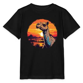 Chameau - T-shirt bio MINI CREATOR Stanley/Stella Enfant - noir - Devant - Mikhail (115cm)