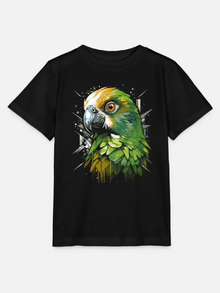 Wellensittich Sittich - Stanley/Stella Kinder T-Shirt MINI CREATOR - Schwarz