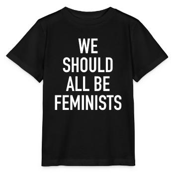 Feminist - Stanley/Stella Kinder T-Shirt MINI CREATOR  - Schwarz - Vorne - Mikhail (115cm)