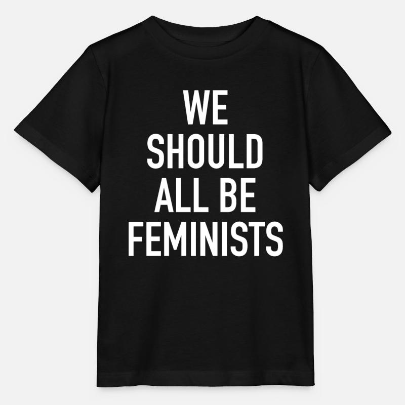 féministe - T-shirt bio MINI CREATOR Stanley/Stella Enfant - noir