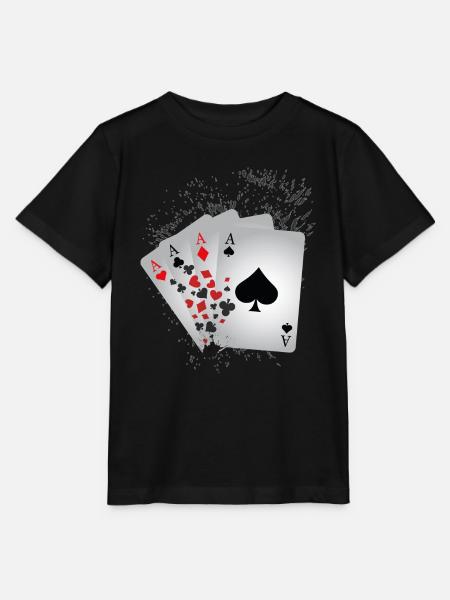 4 Aces - T-shirt bio MINI CREATOR Stanley/Stella Enfant - noir