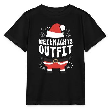 Weihnachten Weihnachtsoutfit Xmas - Stanley/Stella Kinder T-Shirt MINI CREATOR  - Schwarz - Vorne - Mikhail (115cm)