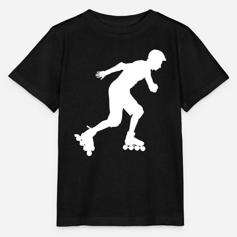 Patins rollers rollers patins - T-shirt bio MINI CREATOR Stanley/Stella Enfant - noir