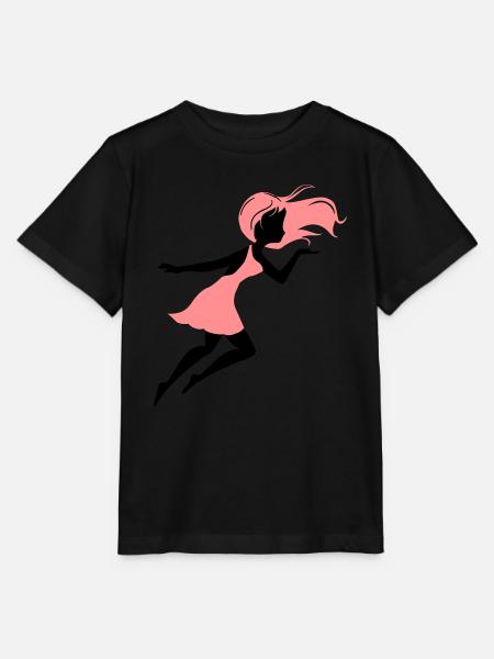 Girly - Stanley/Stella Kinder T-Shirt MINI CREATOR - Schwarz