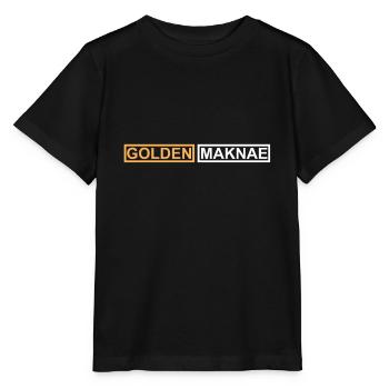 KPOP golden maknae K-POP K POP - Stanley/Stella Kinder T-Shirt MINI CREATOR  - Schwarz - Vorne - Mikhail (115cm)